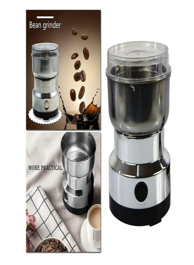 مطحنة كهربائية متعددة الوظائف – مطحنة قهوة وتوابل من الفولاذ المقاوم للصدأ بقوة 300 واط - Image 3